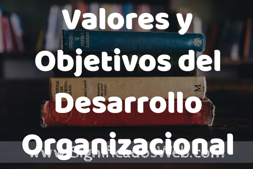 Concepto de Valores y Objetivos del Desarrollo Organizacional (DO) ▶️¿Que es? Definición, Significado